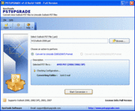 Convert Outlook 2000 to Outlook 2003 screenshot